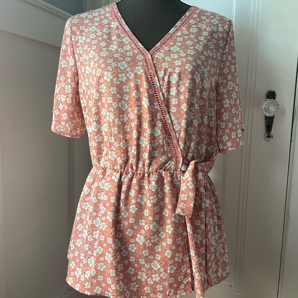 Sienna Sky | Floral Peplum Top
